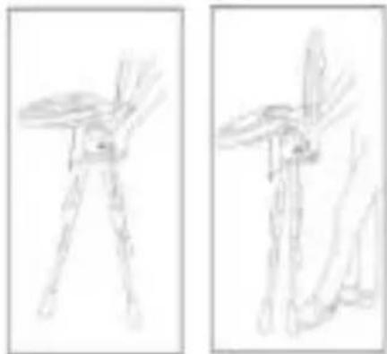 Topmark Jess - Zusammenklappen des Kinderstuhls - 1