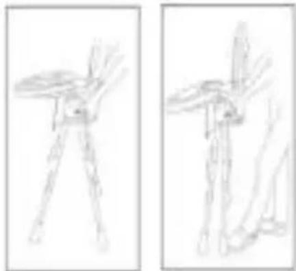 Topmark Jess - Het inklappen van de kinderstoel - 1