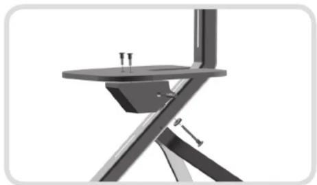 SVAN Signet Essential - 5: Attach Footrest/ Colocacion del Reposapiés/ Installation du repose-pieds - 1