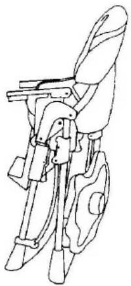 Topmark Jaden - To fold the highchair - 2