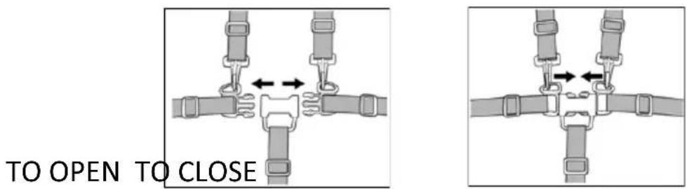 Topmark Jaden - WARNING: ALWAYS USE THE CROTCH STRAP WITH SAFETY BELTS. - 1