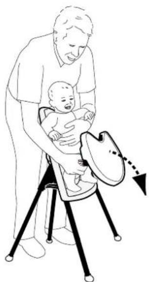 BabyBjörn 067 - HERAUSNEHMEN DES KINDES - 2