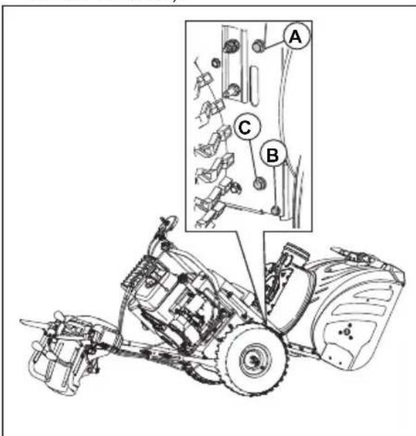 HUSQVARNA ST 227P - To install the auger belt - 2