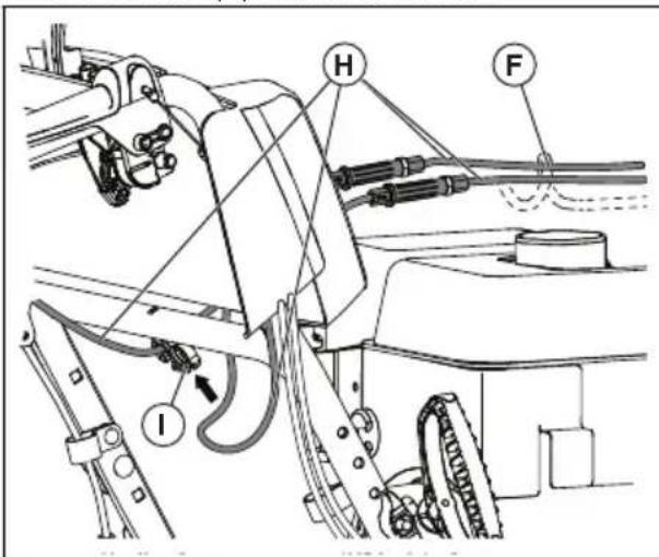 HUSQVARNA ST 227P - To install the chute deflector and chute rotator head - 2