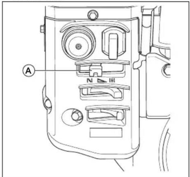 HUSQVARNA ST 227P - To use the throttle control - 1