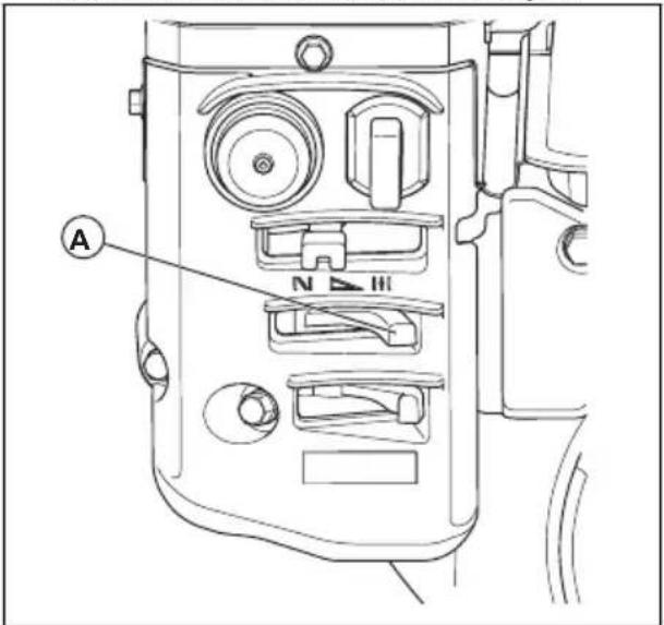 HUSQVARNA ST 227P - To use the choke control - 1