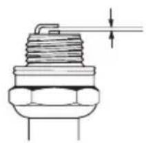 HUSQVARNA ST 227P - Para examinar la bujía - 2