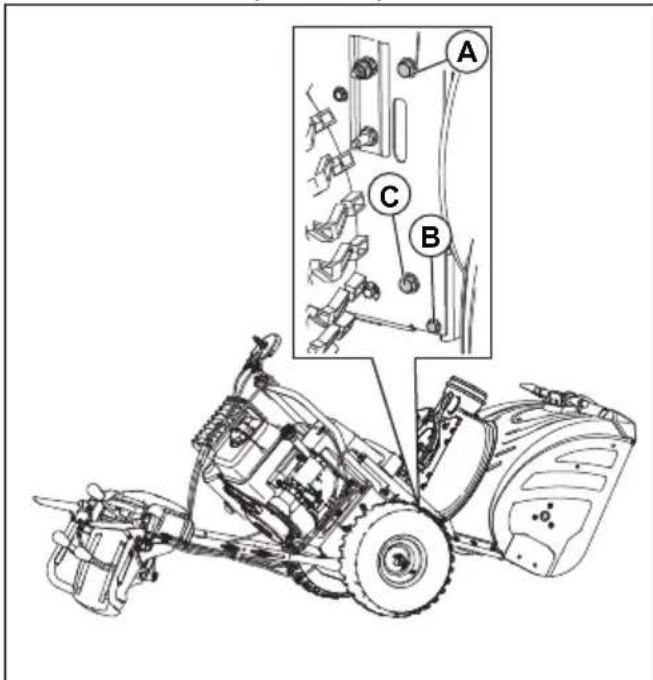 HUSQVARNA ST 224 - So installieren Sie den Schneckenriemen - 2