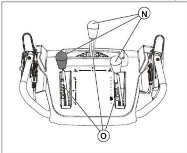 HUSQVARNA ST 224 - Instalacion del control remot del deflector del conduc - 2
