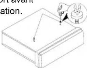 CONTINENTAL EDISON CEARDVD2 - Enlèvement des vis de transport - 1