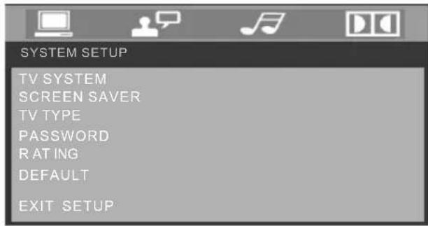 CONTINENTAL EDISON CEARDVD2 - Paramètres du système - 1