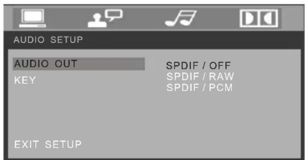 CONTINENTAL EDISON CEARDVD2 - Paramètres audio - 1