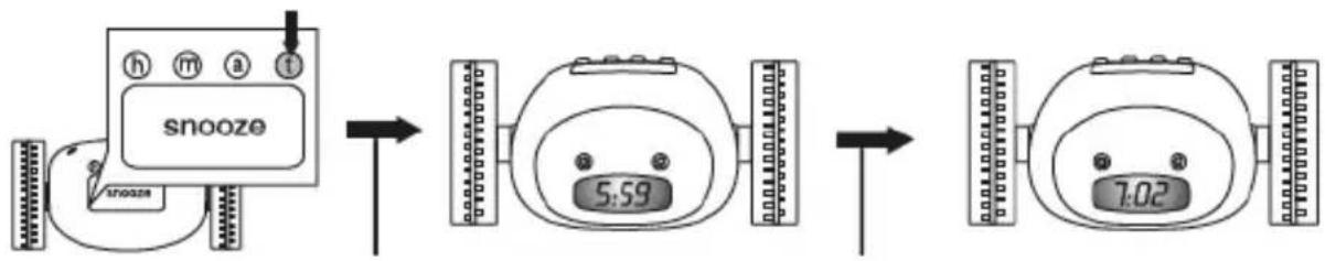 BASICXL BXLRC100 - Állítsa be az időt - 1