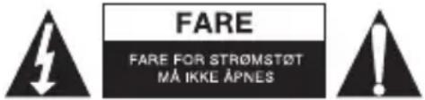 BASICXL BXLRC100 - Sikkerhetsforholdsregler: - 1