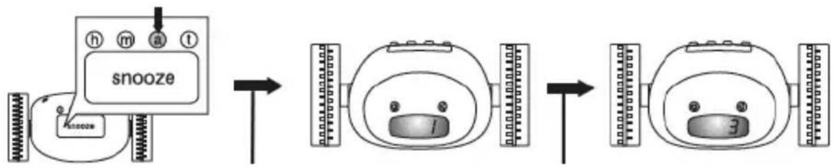 BASICXL BXLRC100 - Réglage du délai de rappel : - 1