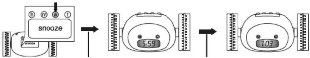 BASICXL BXLRC100 - Alarmklok instellen - 1