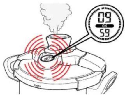 SEB Clipso Control P41012 - Les temps de cuisson se programment en minutes. - 1