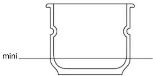 SEB Clipso Control P41012 - Remplissageminimum - 1