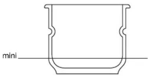 SEB Clipso Modulo P40814 - Remplissage minimum - 1