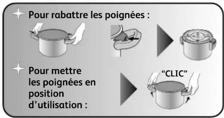 SEB Clipso+ Precision - Poignées rabattables* - 1