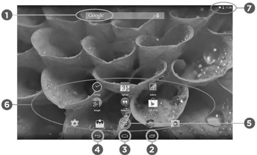 Qilive Q4 7 - FR 6. L'INTERFACE ANDROID™ - 1