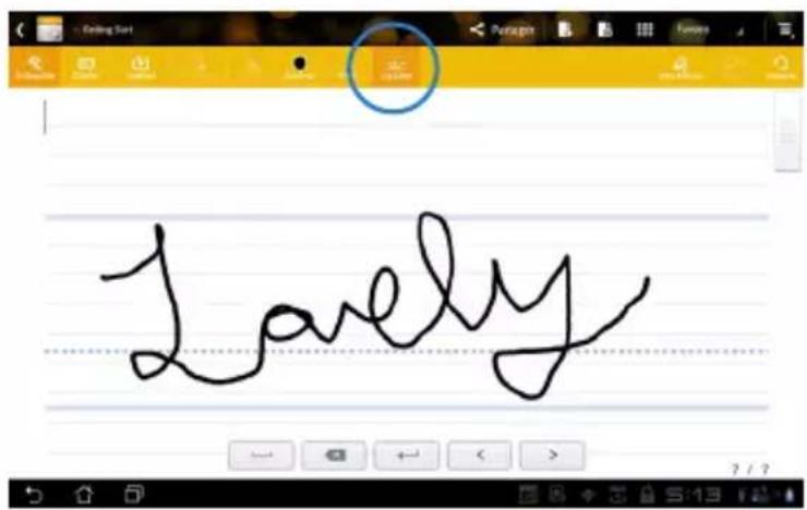 ASUS Transformer Pad TF300TL - Utiliser les bloc-notes - 2
