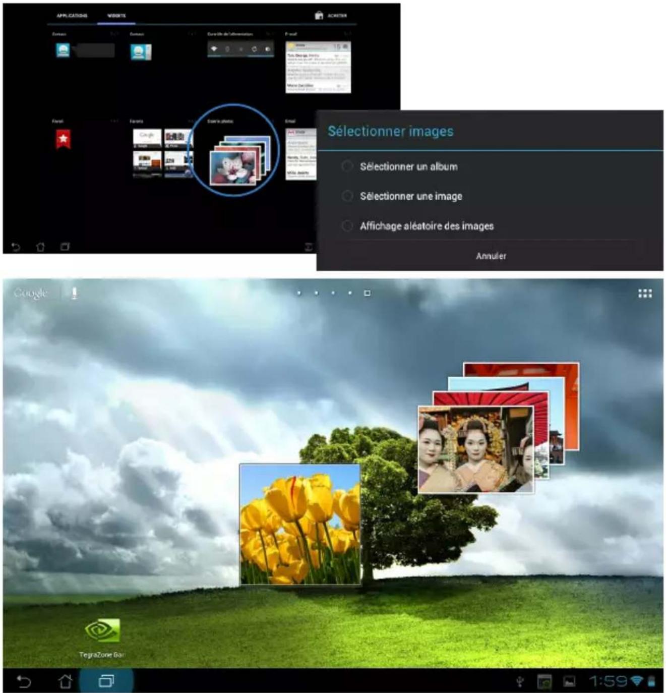 ASUS Transformer Pad TF300TL - Widget Galerie photos - 1