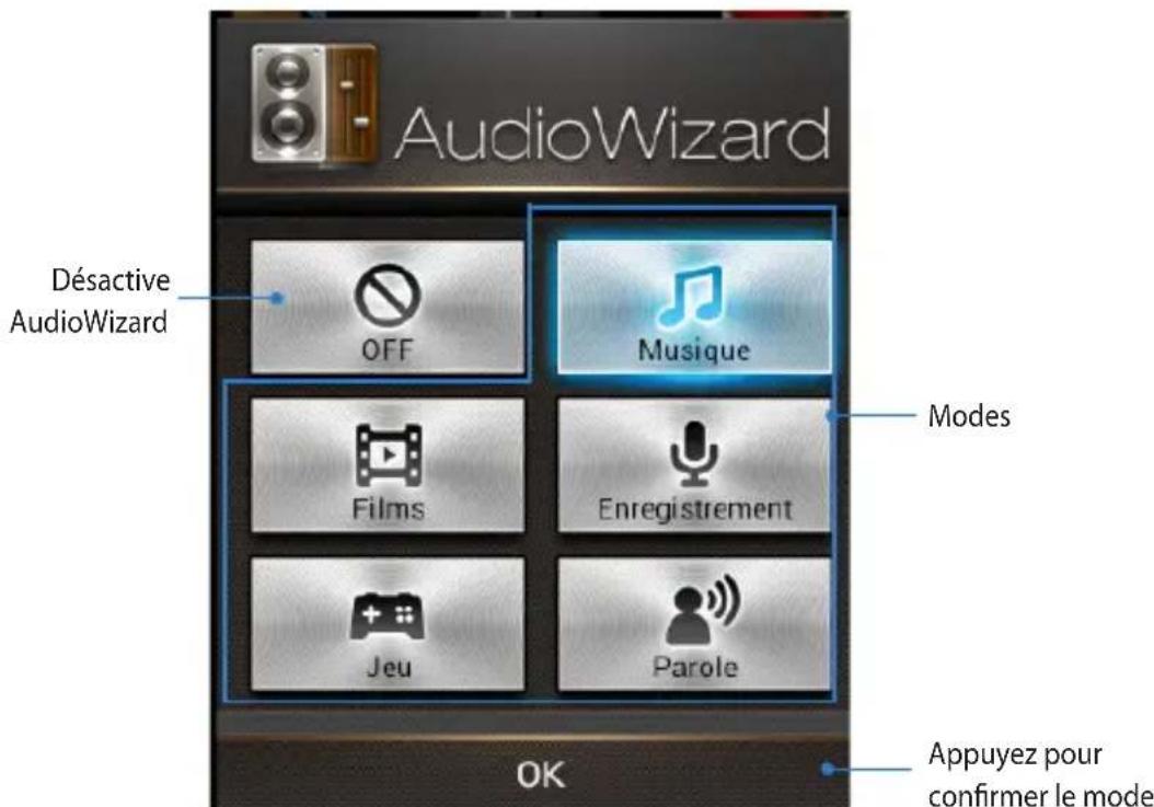 ASUS MeMo Pad F8255 - Audiowizard - 1