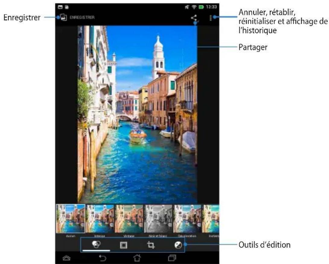 ASUS MeMo Pad F8255 - Éditer une image - 1