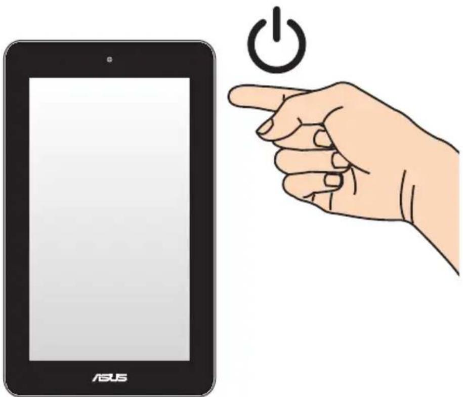 ASUS MeMo Pad F8255 - Allumer le memo pad - 1