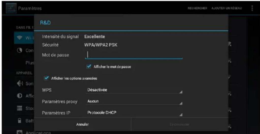 DANEW DSlide 710 - Configuration du Wi-Fi - 1