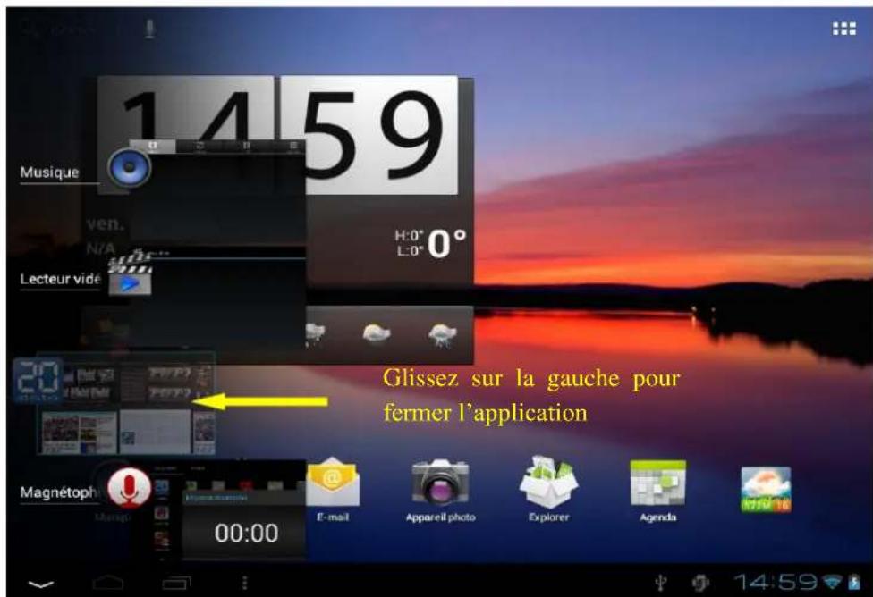 DANEW DSlide 702 - Pour installer les Widgets : - 3