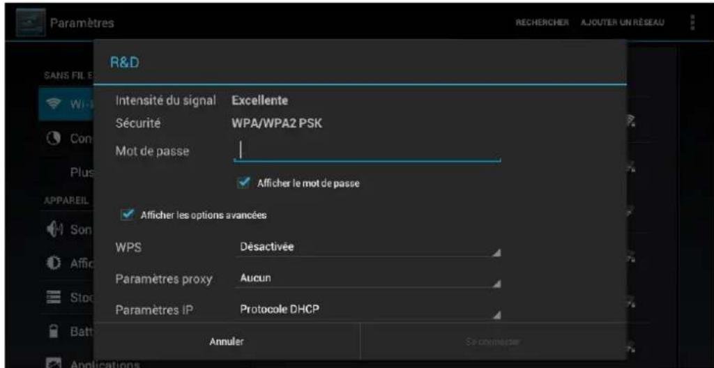 DANEW DSlide 702 - Configuration du Wi-Fi - 1