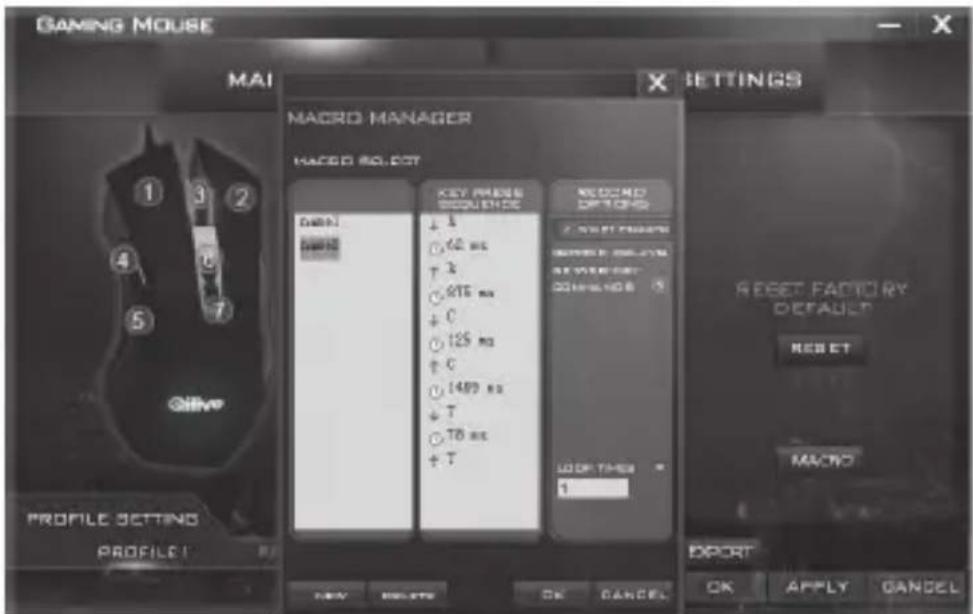 Qilive Q.8338 - Configurarea macrocomenzilor - 4