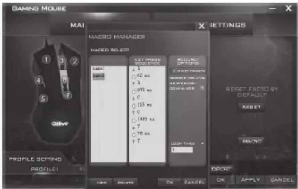 Qilive Q.8338 - Configurazione delle macro - 4
