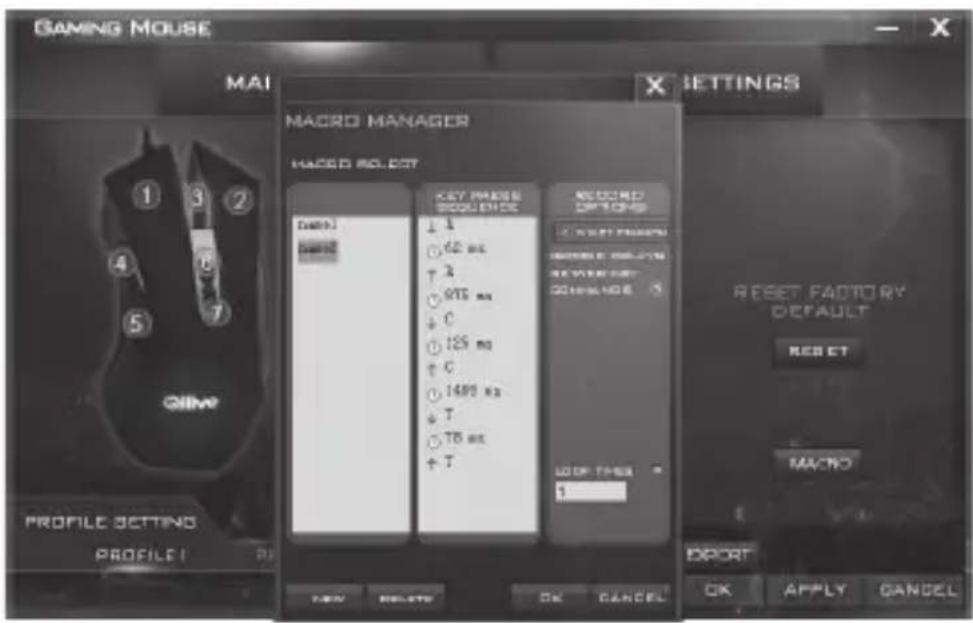 Qilive Q.8338 - Configuração de macros - 4
