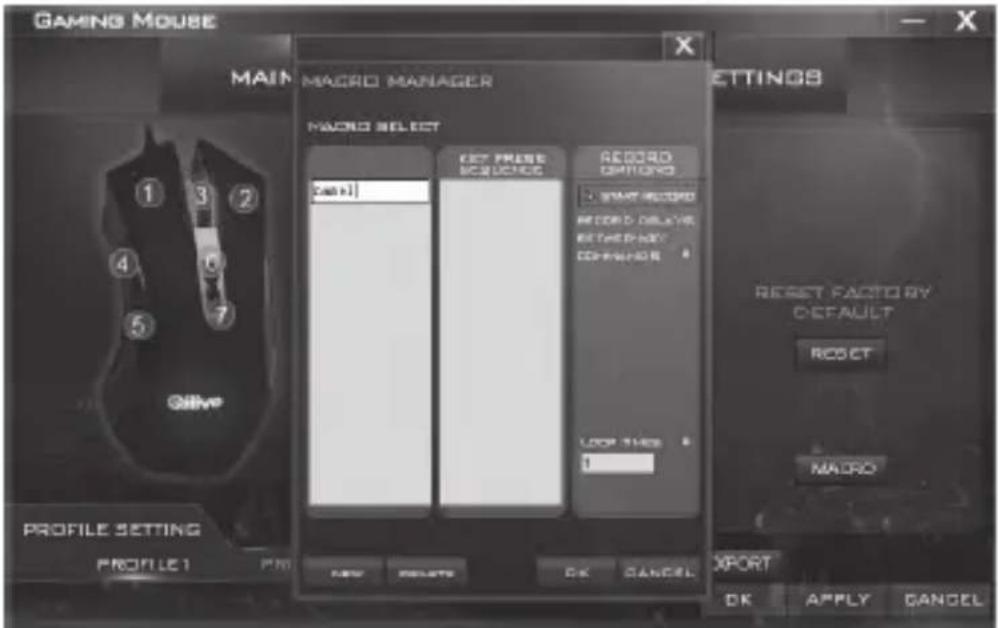 Qilive Q.8338 - Configuration des macros - 1