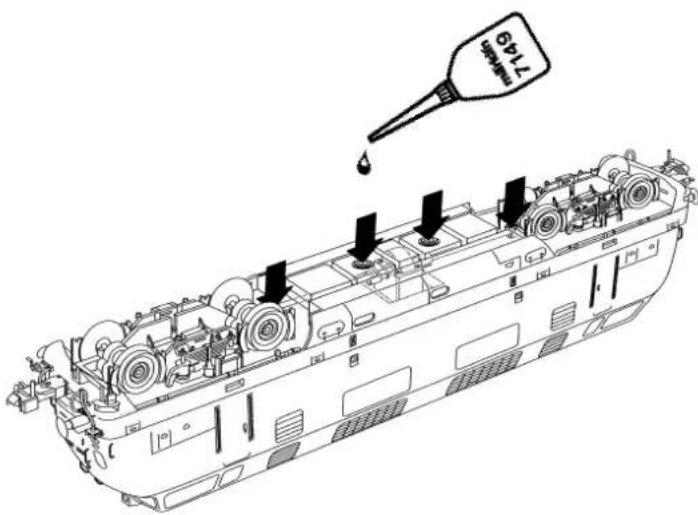 Märklin 55802 V200 III Heavy Diesel Hydraulic - Smeren na 40 bedrijfsuren - 1