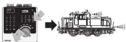 Märklin BR 18.4 DRG Steam - Réglage des pa-ramètres de la loco avec la Control Unit - 2