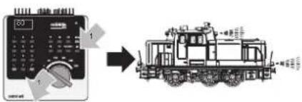 Märklin 54323 BR 261 DB Diesel - Setting Locomotive Parameters with the Control Unit - 2