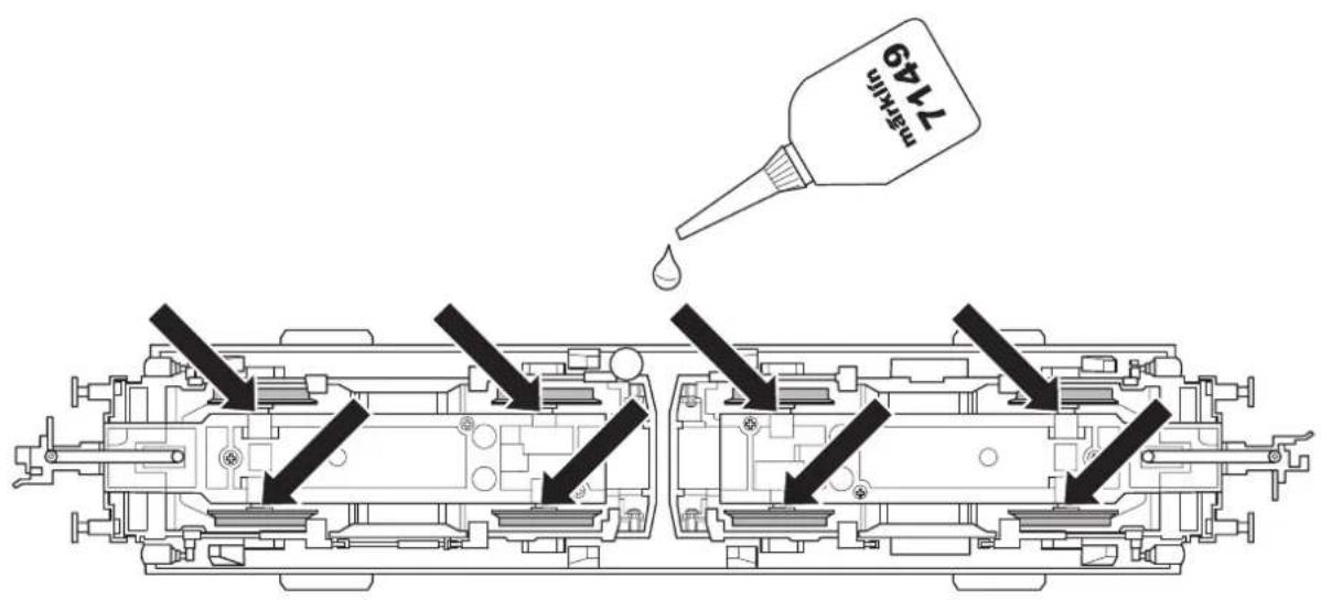 Märklin 54293 BR E 44 DRG Electric - En cas d'alimentation par caténaire: - 1