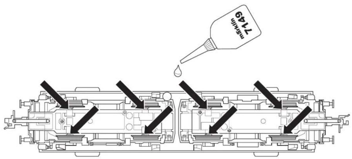 Märklin 54292 E 44 DRG Electric - En cas d'alimentation par catenaire: - 1