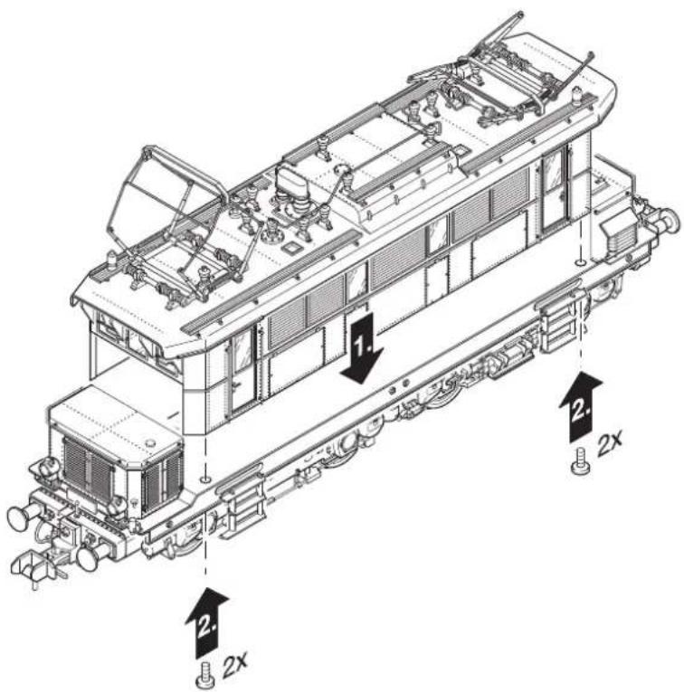 Märklin 54292 E 44 DRG Electric - With catenary operation: - 2