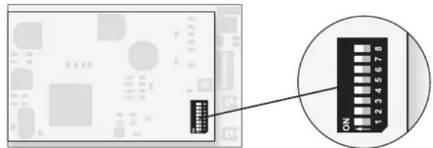 Märklin 54291 E 44 DB Electric - Coding Switches on the Sound Effects Electronic Circuit - 2