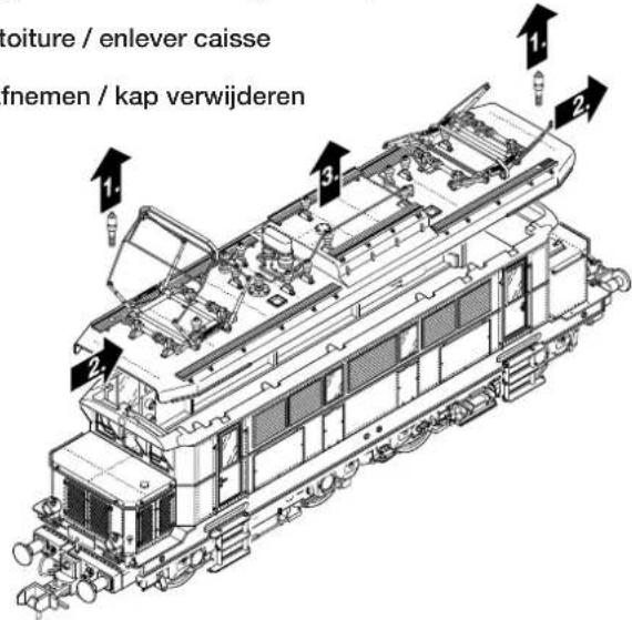 Märklin 54291 E 44 DB Electric - Berijden van hellingen - 2