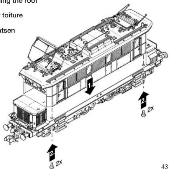 Märklin 54291 E 44 DB Electric - Operating the locomotive on grades - 2