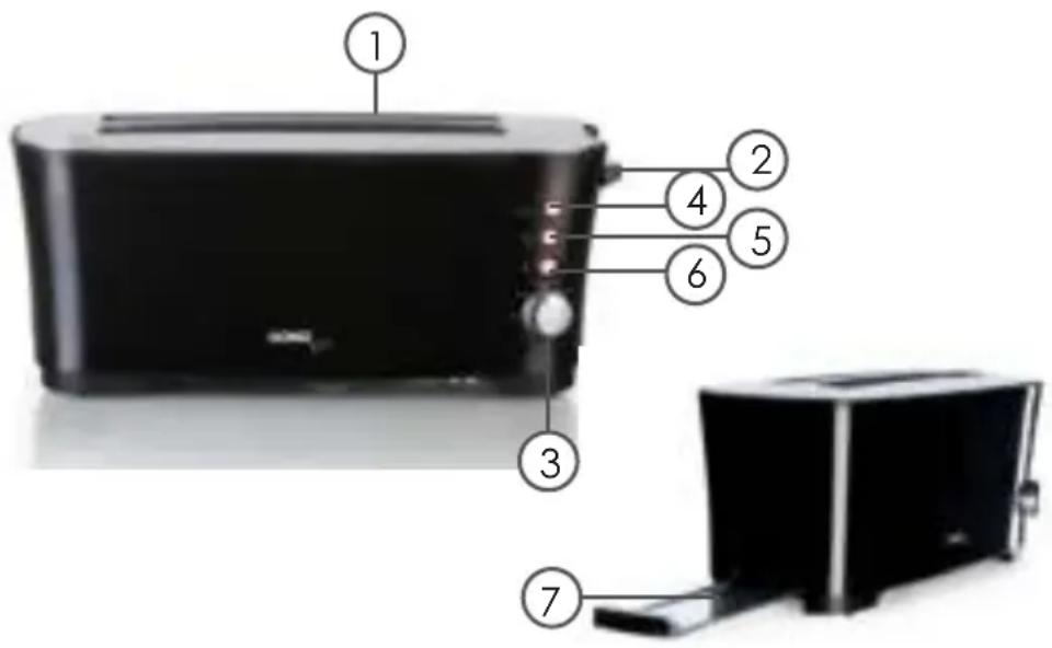 DOMO DO961T - PIEZAS - 1