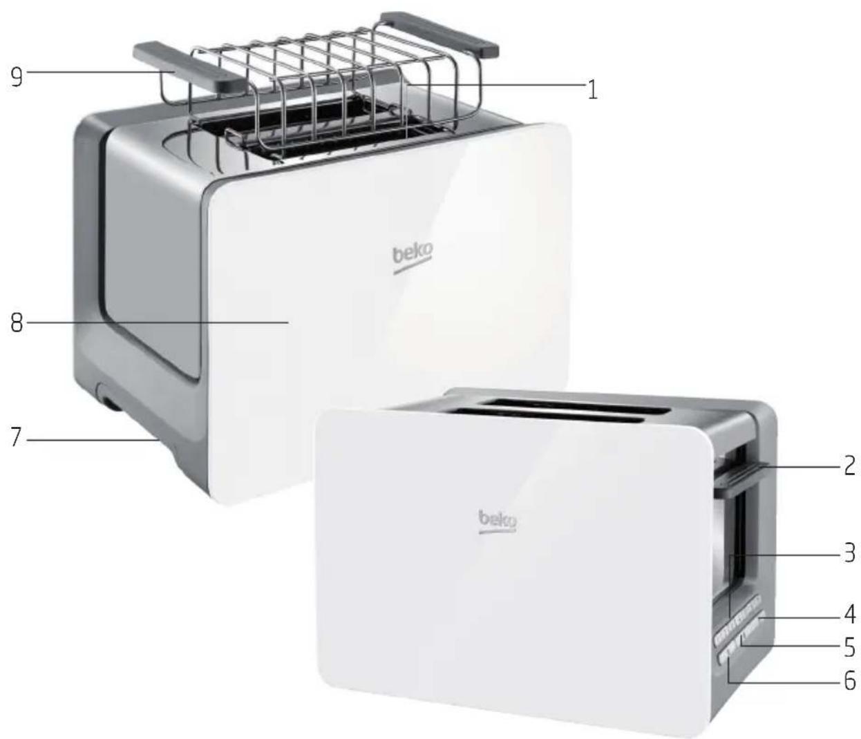 BEKO TAM 6202 W - Übersicht - 1