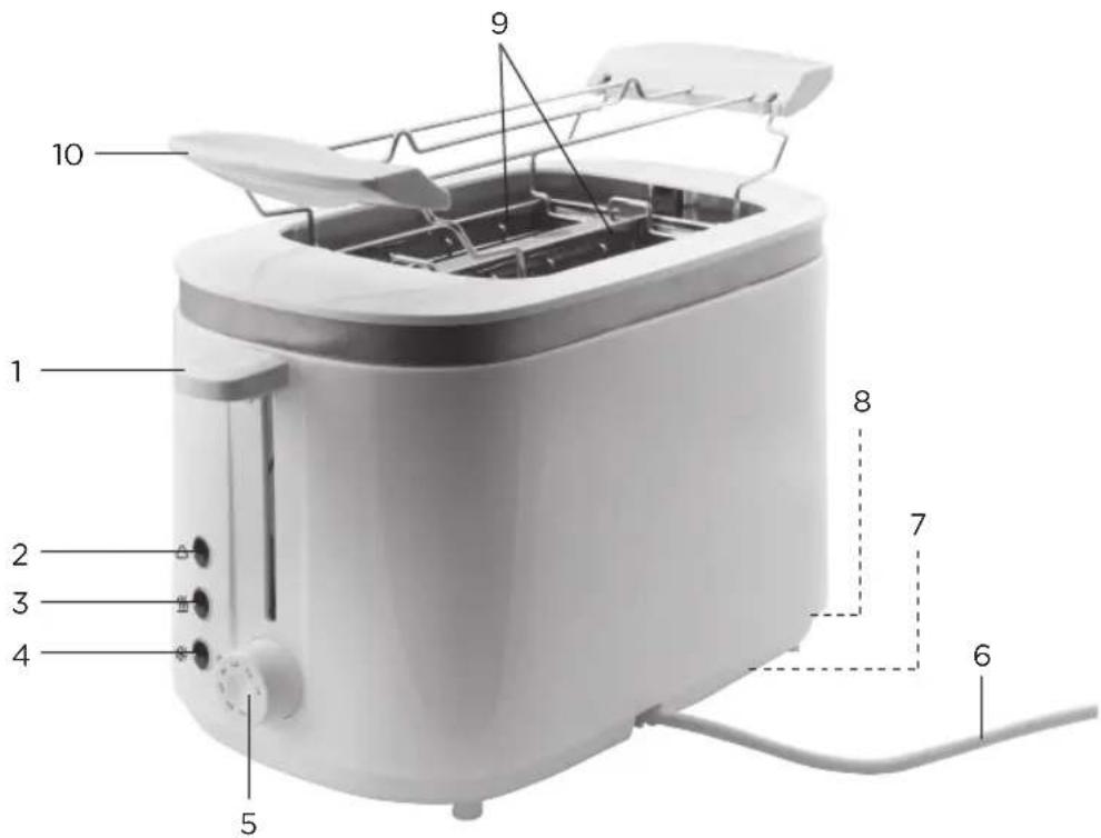 OK OTO 402B - ONDERDELEN - 1