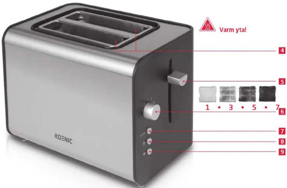 Koenic KTO 120 - Observera - 1